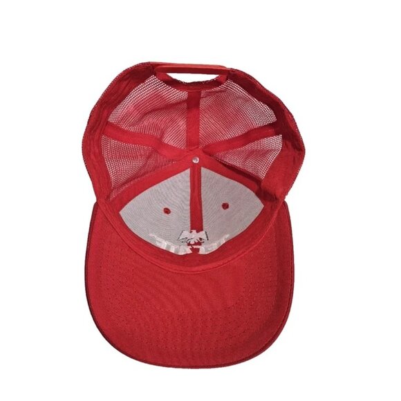 Tecate Mexican Beer Hat Trucker Cap Adjustable Snap back RED Embroidered Logo - Picture 6 of 6
